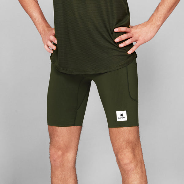 Saysky Combat+ Short Tights 9'' Green 301 XMRST31C301