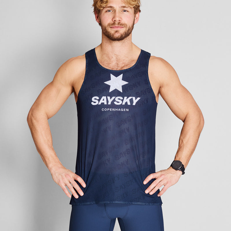 Saysky Flow Air Singlet Blue 201 NMRSI62C201