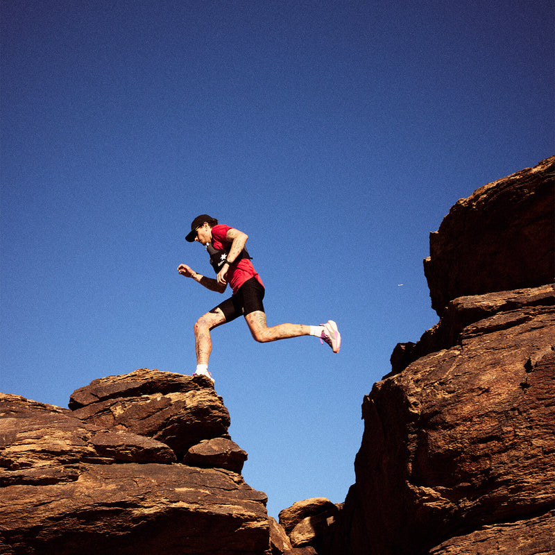 Saysky Reactive Flow T-shirt Red Reactive Flower 1037 NMRSS60C1037