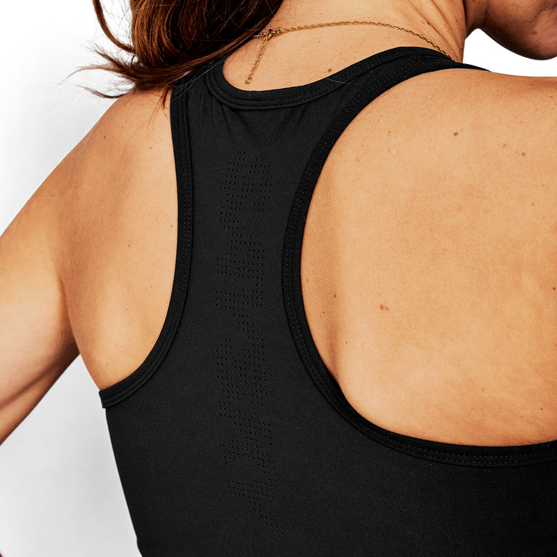 Saysky Flow Race Crop Top Black 901 XWRSB61C901