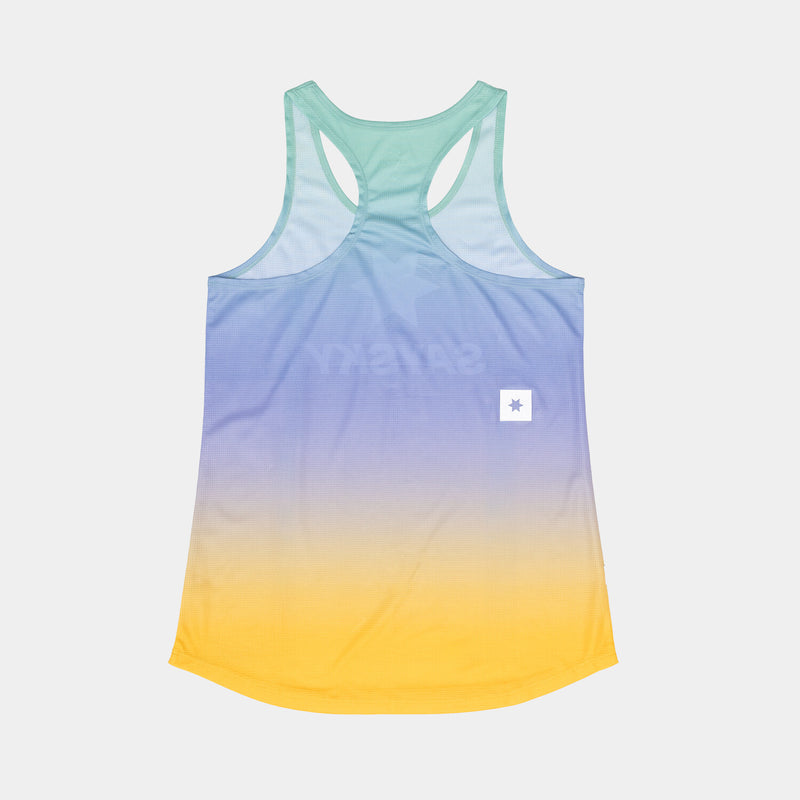 Saysky Drip Dye Flow Singlet Purple/Green/Yellow Drip Dye 1033 NWRSI60C1033