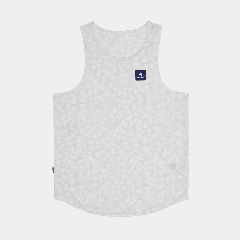 Saysky Flower Combat Singlet White Flower 1030 NMRSI31C1030