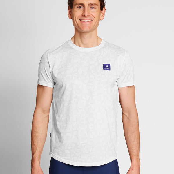 Saysky Flower Combat T-Shirt White Flower 1030 NMRSS31C1030