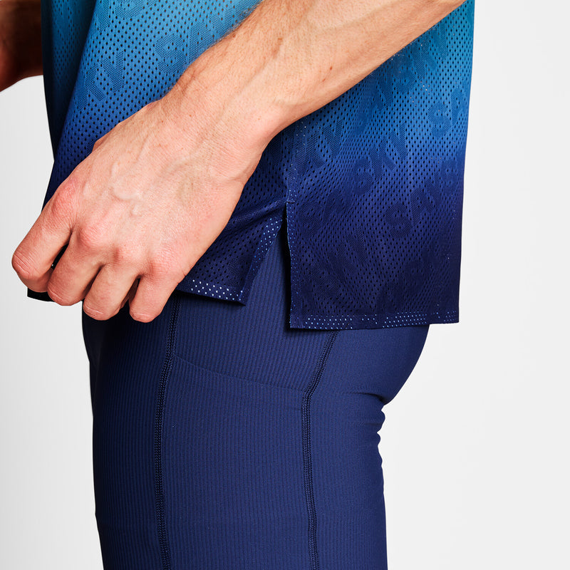 Saysky Drip Dye Flow Air Singlet Blue/Yellow/Green Drip Dye 1032 NMRSI62C1032