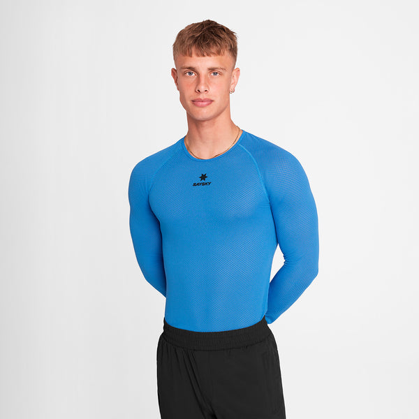 Saysky Mesh Base Layer Long Sleeve Blue 220 OMRBL32C220