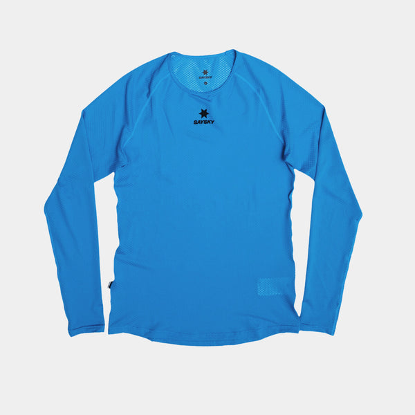 Saysky Mesh Base Layer Long Sleeve Blue 220 OMRBL32C220