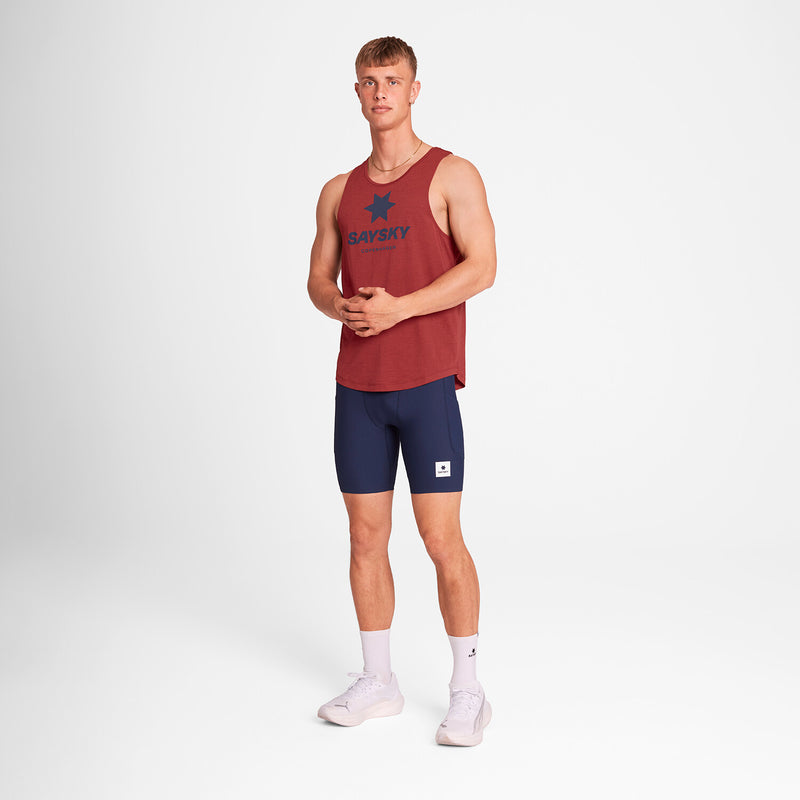 Saysky Logo Combat Pro Singlet Red 5007 OMRSI30C5007