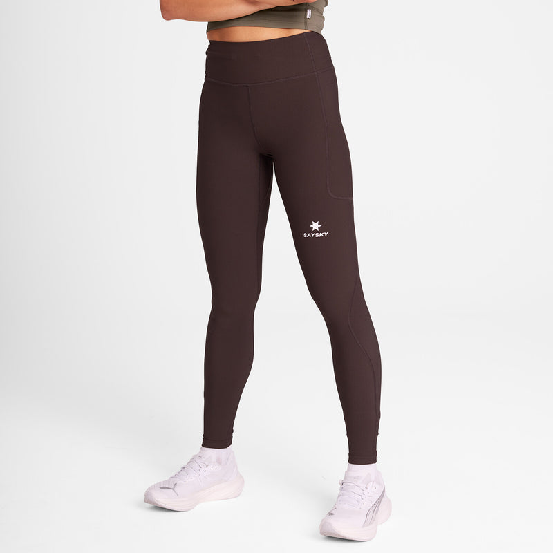 Saysky Combat+ Rib Tights Coffee 712 OWRLT21C712
