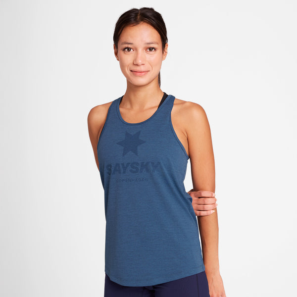 Saysky Logo Combat Pro Singlet Blue 2012 OWRSI30C2012