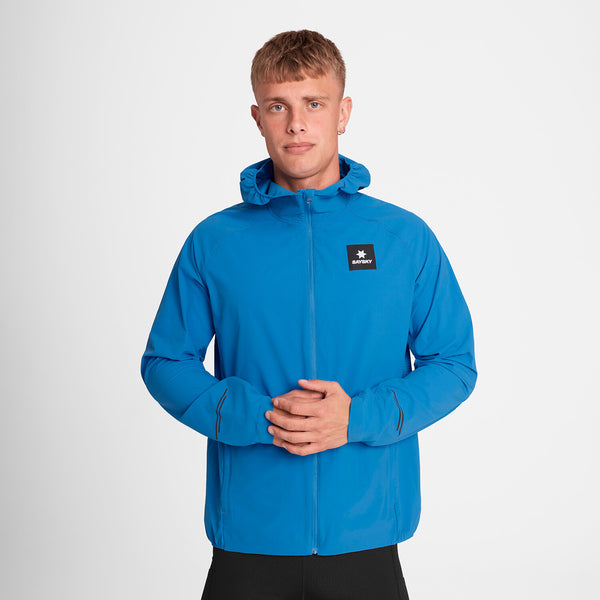 Saysky Clean Pace Flex Hooded Jacket Blue 220 OMRJA20C220