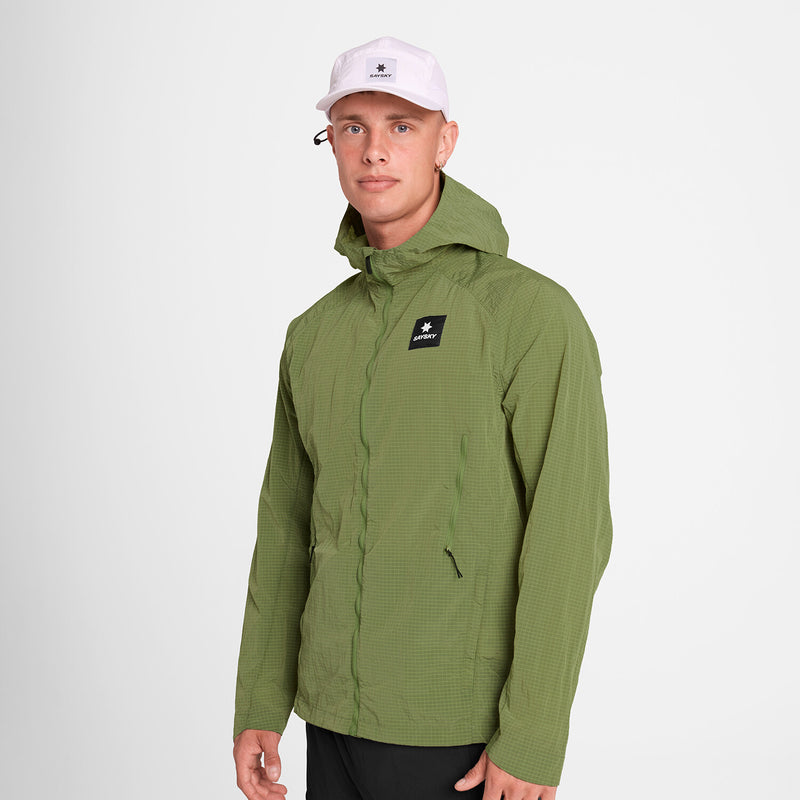 Saysky Clean Pace Shield Jacket Green 313 OMRJA30C313