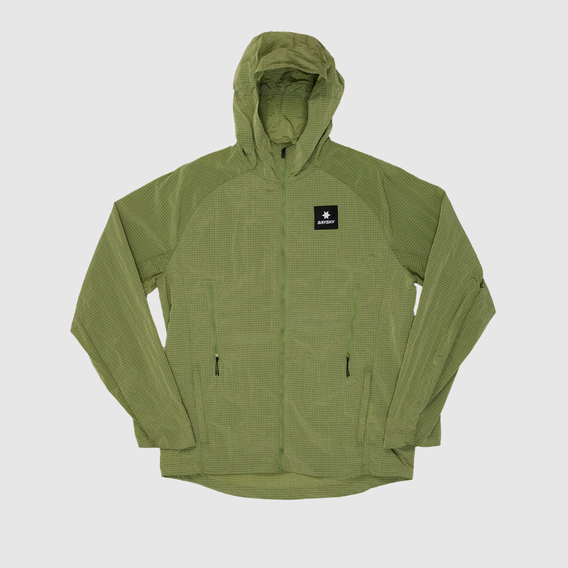 Saysky Clean Pace Shield Jacket Green 313 OMRJA30C313