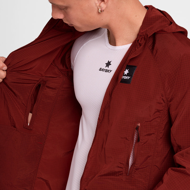 Saysky Clean Pace Shield Jacket Red 509 OMRJA30C509