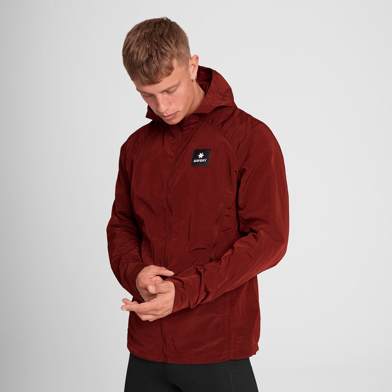 Saysky Clean Pace Shield Jacket Red 509 OMRJA30C509