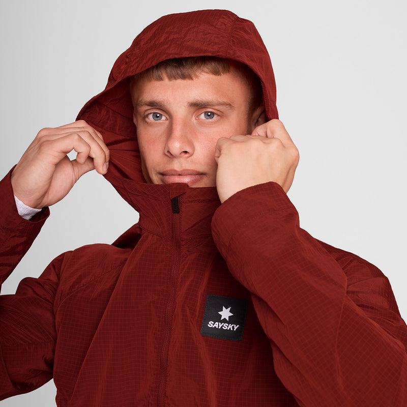 Saysky Clean Pace Shield Jacket Red 509 OMRJA30C509