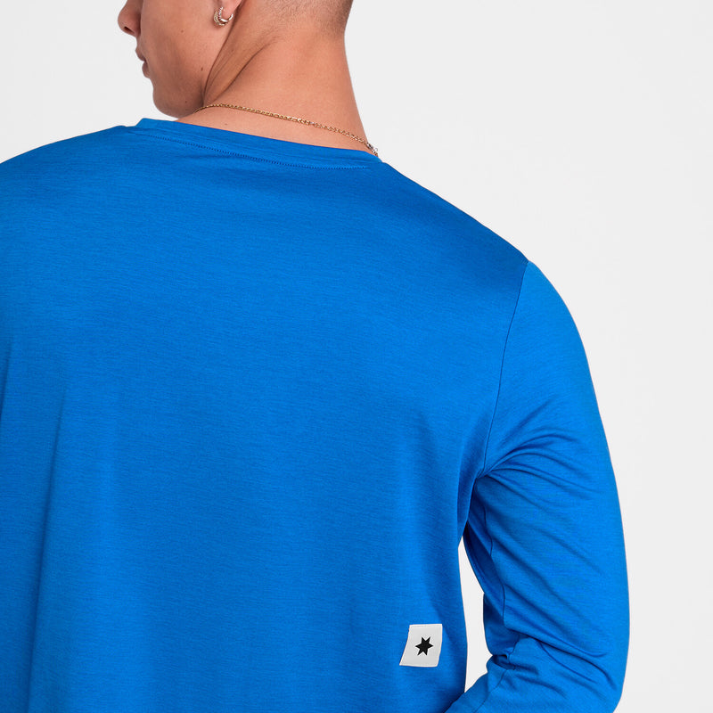 Saysky Clean Pace Long Sleeve Blue 2014 OMRLS20C2014