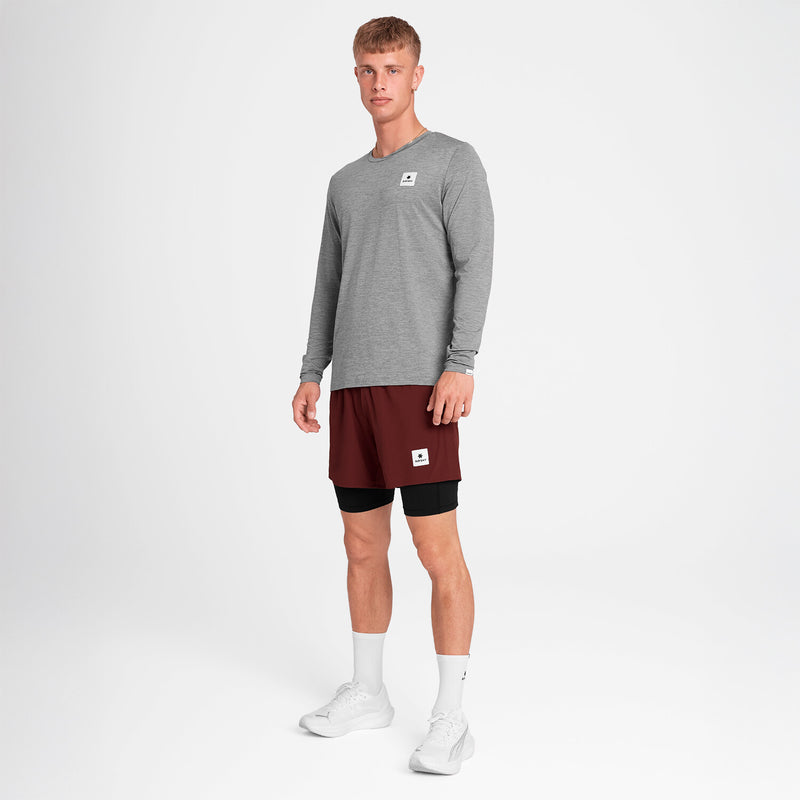 Saysky 2 in 1 Pace Shorts 5'' Red 509 OMRSH20C509