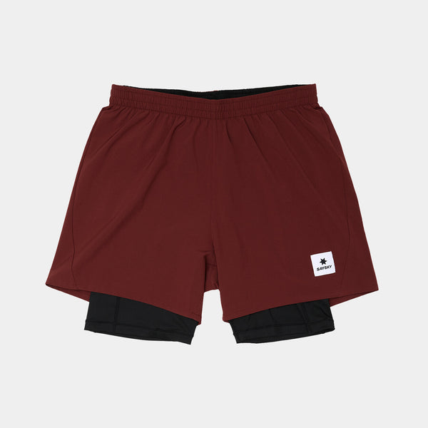 Saysky 2 in 1 Pace Shorts 5'' Red 509 OMRSH20C509