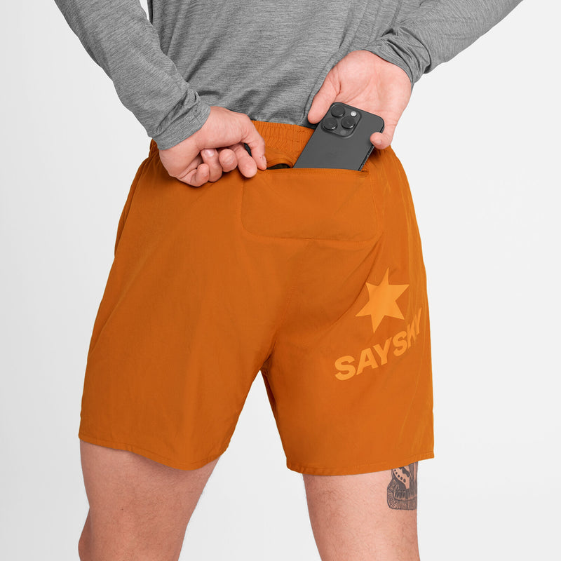 Saysky Pace Shorts 5'' Orange 416 OMRSH21C416