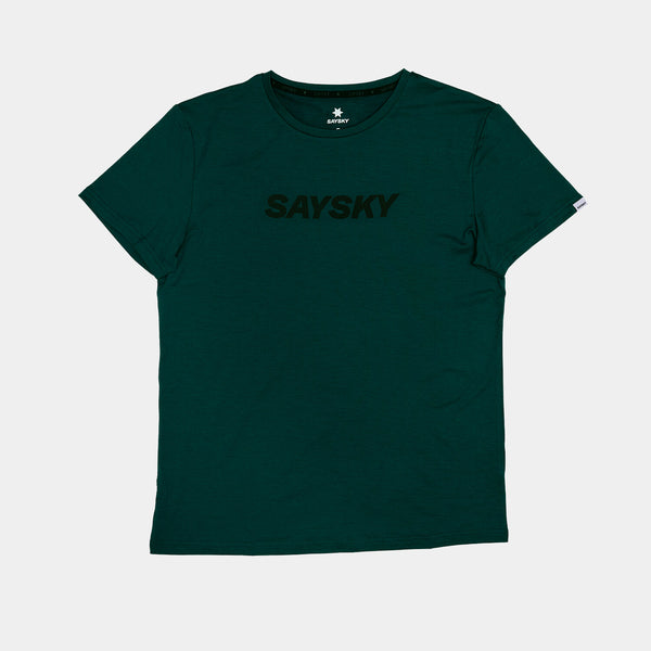 Saysky Logo Pace T-Shirt Green 3010 OMRSS20C3010