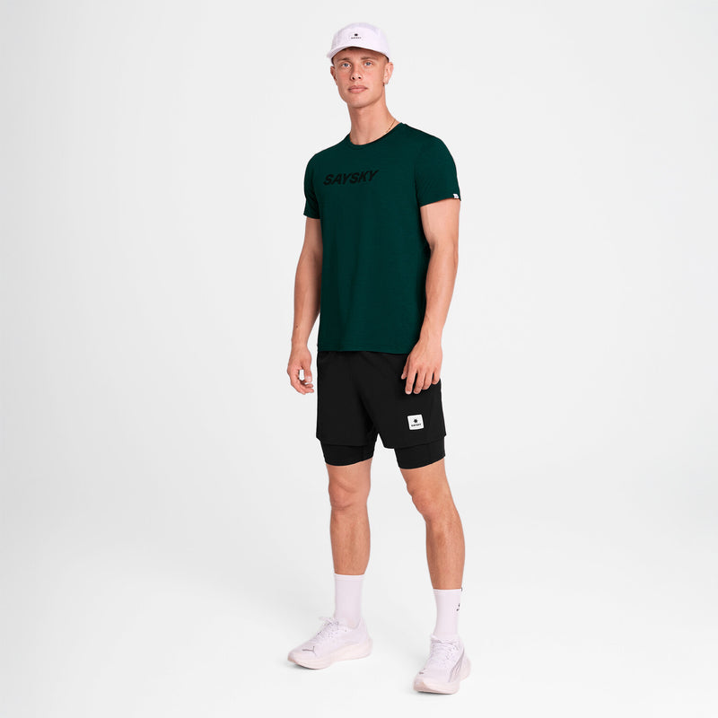 Saysky Logo Pace T-Shirt Green 3010 OMRSS20C3010