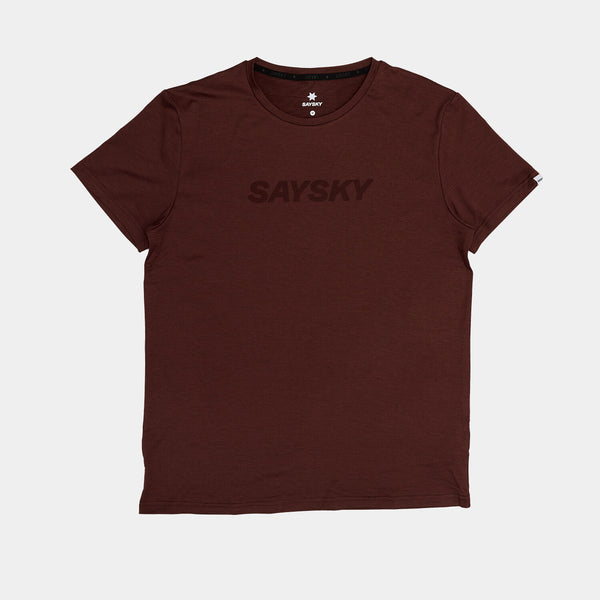 Saysky Logo Pace T-Shirt Red 5008 OMRSS20C5008