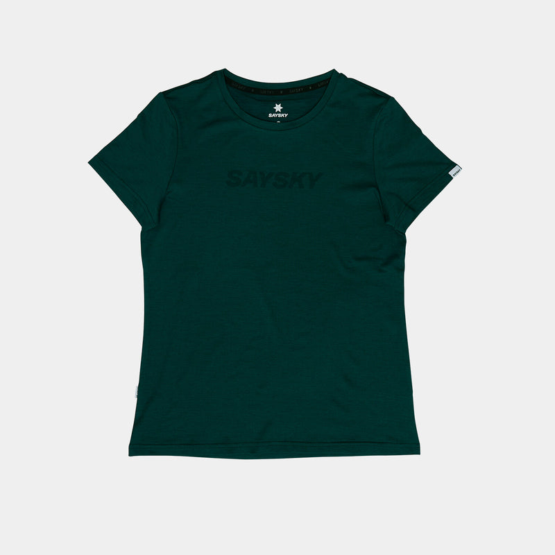 Saysky Logo Pace T-Shirt Green 3010 OWRSS20C3010