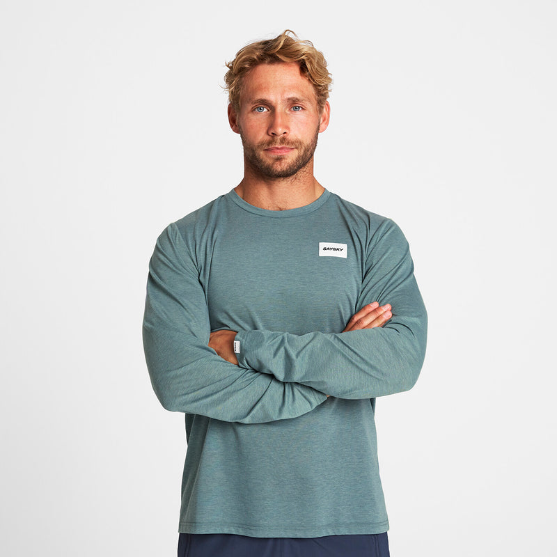 Saysky Clean Motion Long Sleeve Blue 2015 OMRLS51C2015