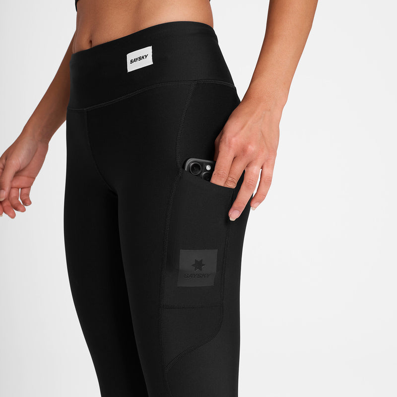Saysky Logo Motion+ Tights Black 901 OWRLT51C901