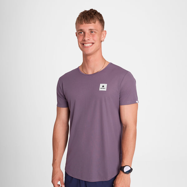 Saysky Reactive Flow T-shirt Purple AOP 1053 OMRSS60C1053