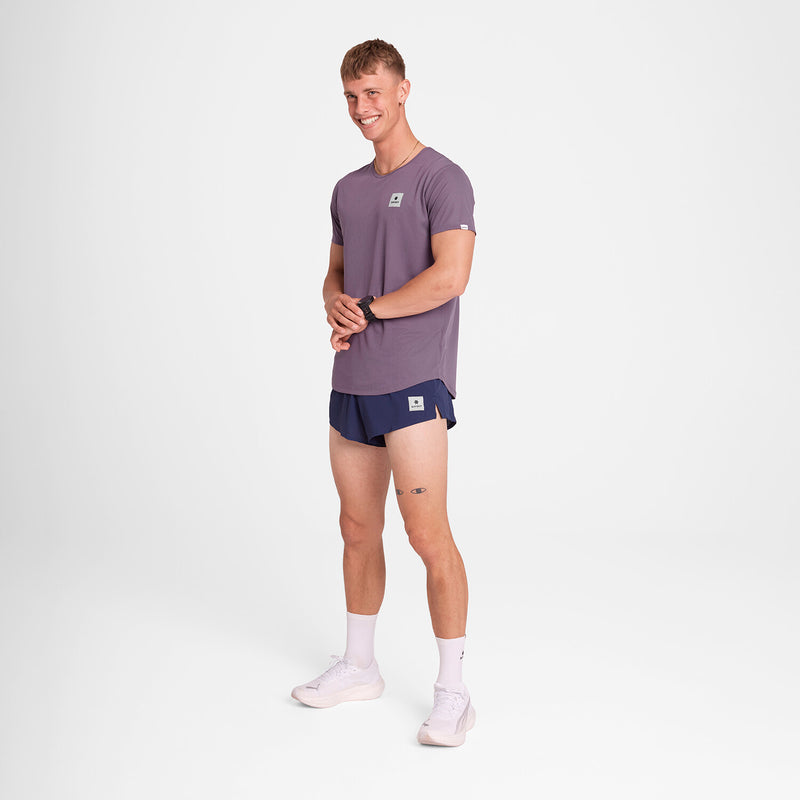 Saysky Reactive Flow T-shirt Purple AOP 1053 OMRSS60C1053