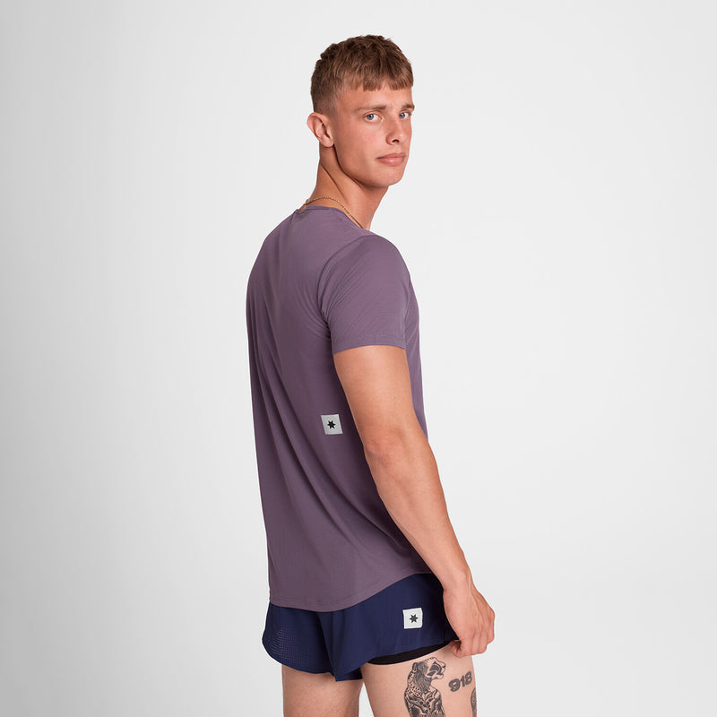 Saysky Reactive Flow T-shirt Purple AOP 1053 OMRSS60C1053