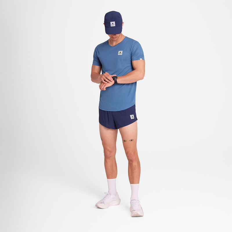 Saysky Reactive Flow T-shirt Blue Reactive Lightning 1054 OMRSS60C1054