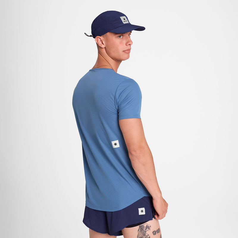 Saysky Reactive Flow T-shirt Blue Reactive Lightning 1054 OMRSS60C1054