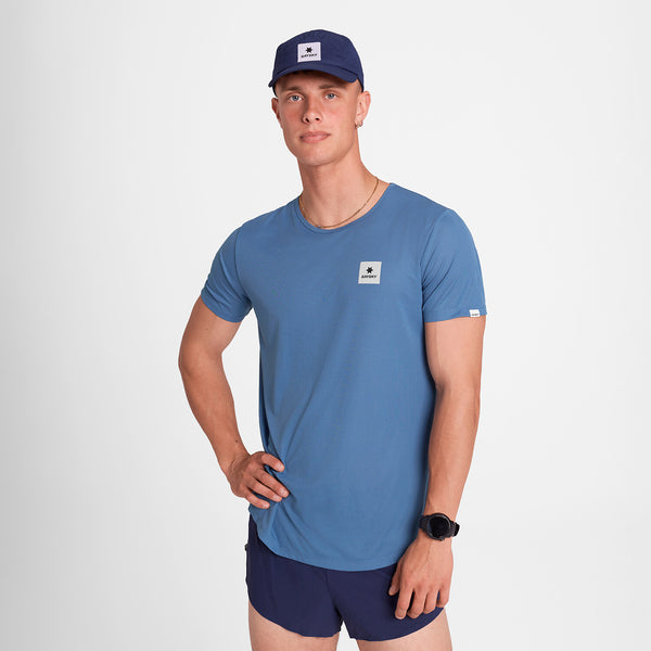 Saysky Reactive Flow T-shirt Blue Reactive Lightning 1054 OMRSS60C1054