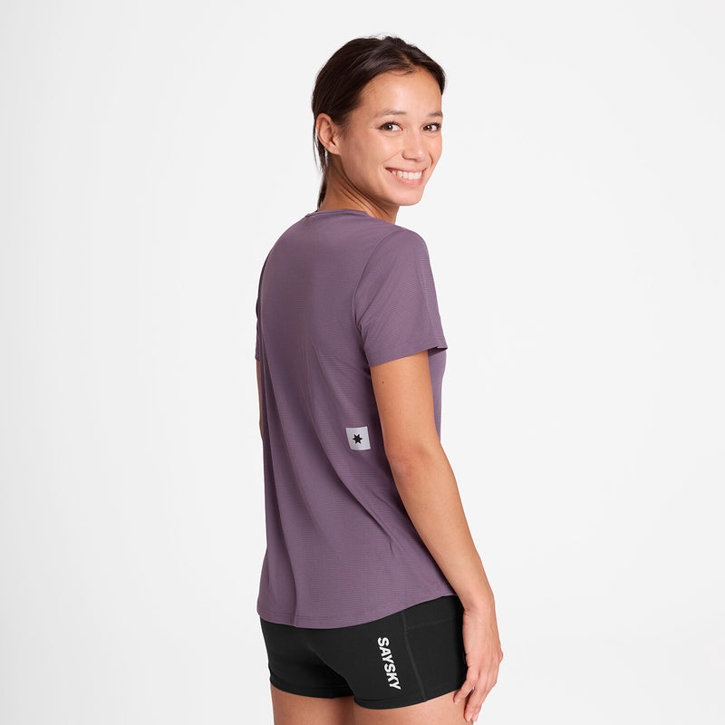 Saysky Reactive Flow T-shirt Purple AOP 1053 OWRSS60C1053