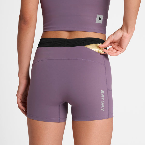 Saysky Flow+ Race Short Tights 4'' Purple 711 OWRST62C711