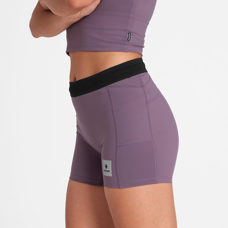 Saysky Flow+ Race Short Tights 4'' Purple 711 OWRST62C711