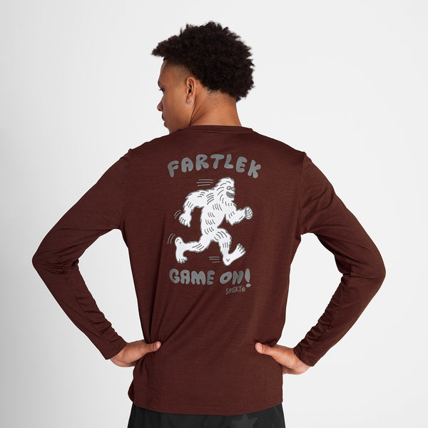 Saysky Statement Pace Long Sleeve Red 5008 OMRLS20C5008