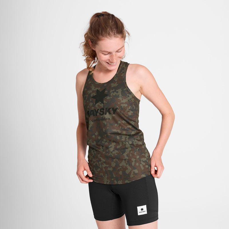 Saysky Camo Combat Singlet Brown Camo 1048 OWRSI31C1048