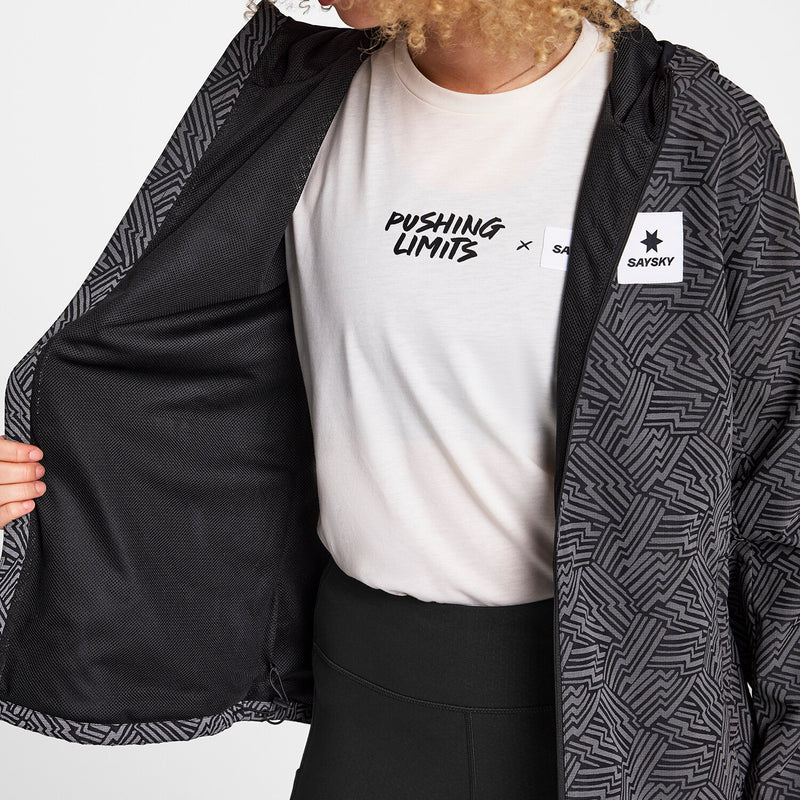 Saysky Reflective Blaze Jacket Black Reflective Lightning 1050 OWRJA01C1050