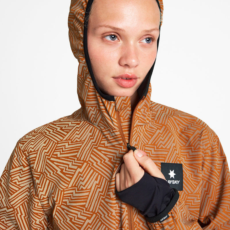 Saysky Reflective Blaze Jacket Orange Reflective Lightning 1051 OWRJA01C1051