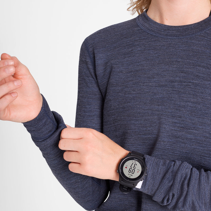 Saysky Merino 195 Blaze Long Sleeve Blue 2016 OMRLS41C2016