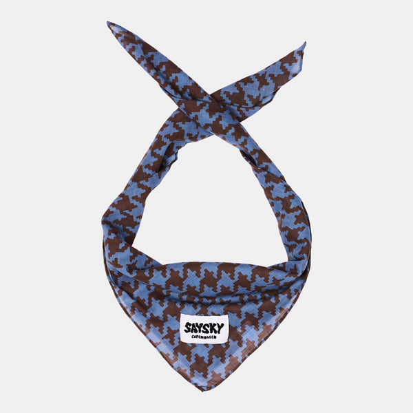 Saysky Bandana Blue Houndstooth 1047 OUASC101C1047
