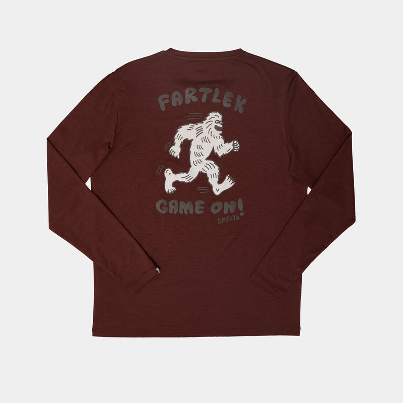 Saysky Statement Pace Long Sleeve Red 5008 OMRLS20C5008