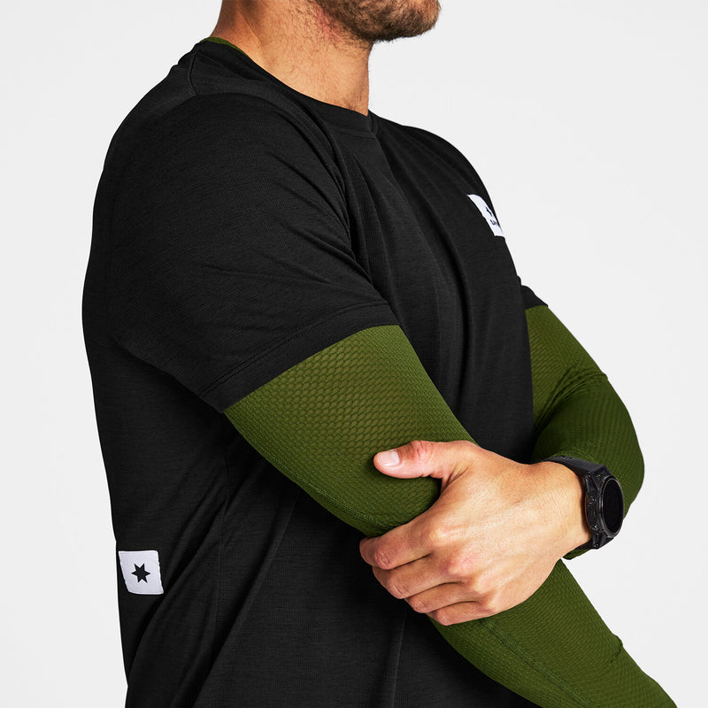 Saysky Mesh Base Layer Long Sleeve Green 313 NMRBL32C313