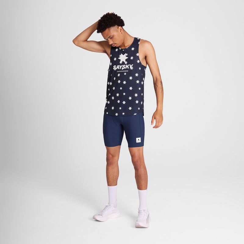 Saysky Star Combat Singlet Blue/White Stars 1028 NMRSI31C1028