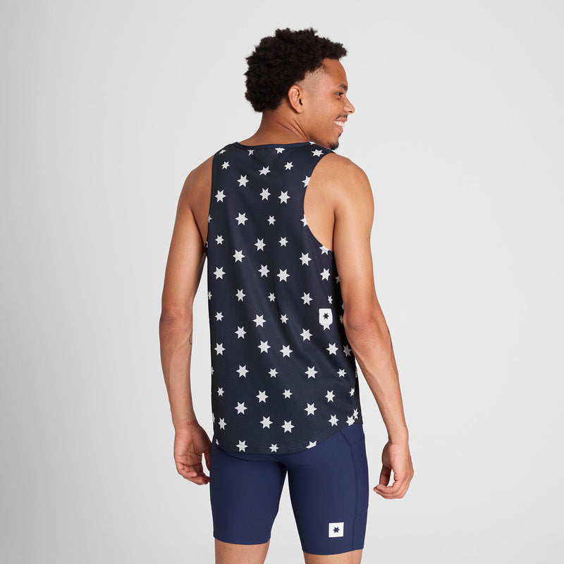 Saysky Star Combat Singlet Blue/White Stars 1028 NMRSI31C1028