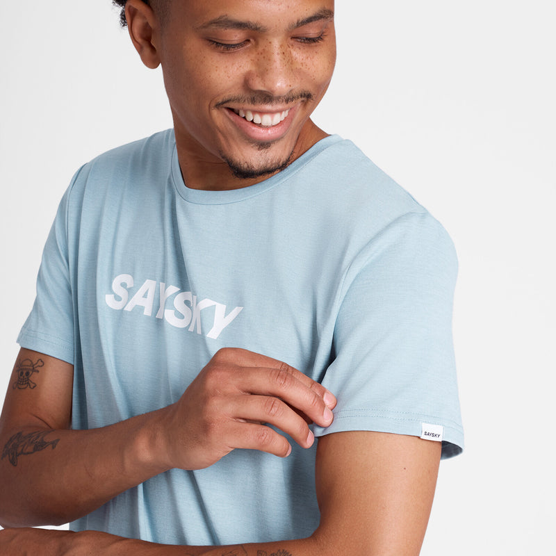 Saysky Logo Pace T-Shirt Blue 2010 NMRSS20C2010