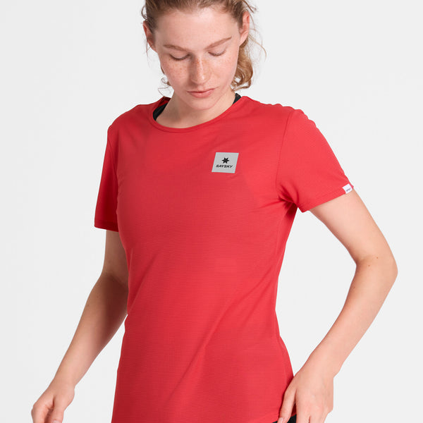 Saysky Reactive Flow T-shirt Red Reactive Flower 1037 NWRSS60C1037